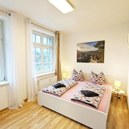 Lichtdurchflutete Helle Wohnung Mit Garten Sauna & Pool - Hw3 Sebnitz Ngoại thất bức ảnh