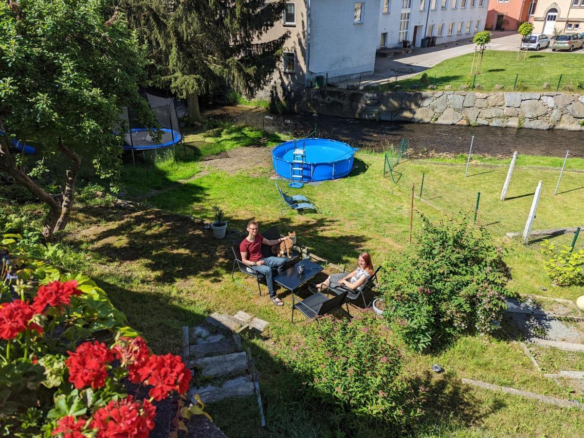 Lichtdurchflutete Helle Wohnung Mit Garten Sauna & Pool - Hw3 Sebnitz Ngoại thất bức ảnh