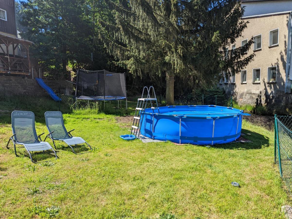 Lichtdurchflutete Helle Wohnung Mit Garten Sauna & Pool - Hw3 Sebnitz Ngoại thất bức ảnh